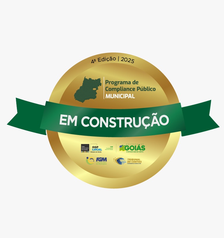 Vicentinópolis conquista selo “EM CONSTRUÇÃO” do Programa de Compliance Público Municipal – 4ª Edição (2025)